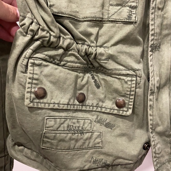 ZADIG AND VOLTAIRE KRISY GRUNGE PARKA - Picture 7 of 13